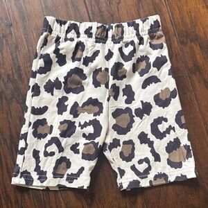 Leopard Print Kids Shorts
